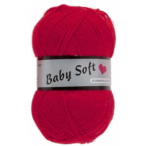 Lammy Baby Soft Garn 043 Röd