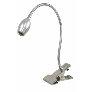 Kleiber LED Clips Lampa 360° Flexibel Silver 38cm