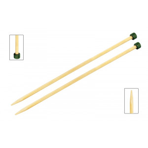 KnitPro Bamboo Stickor / Jumperstickor Bambu 33cm 5,50mm / 13in US9