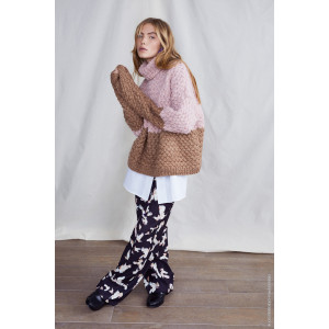 Lala Berlin Lovely Cotton Sweater av Lana Grossa - Sweater Stickmönste - Str. 36/38
