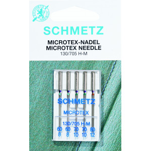 Schmetz Symaskinsnål Microtex 130/705 H-M Str. 60 - 5 st